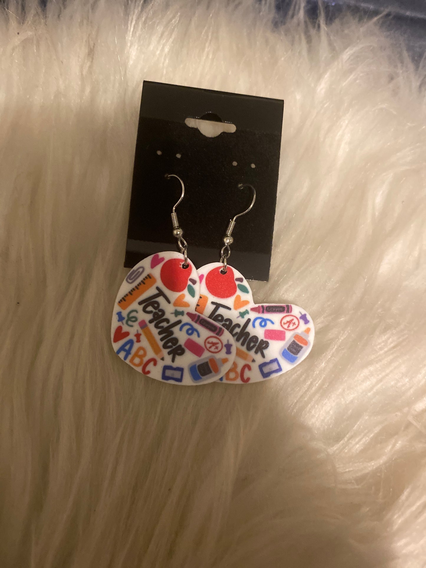 Teacher earrings