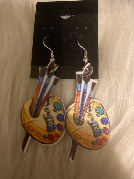 Teacher earrings
