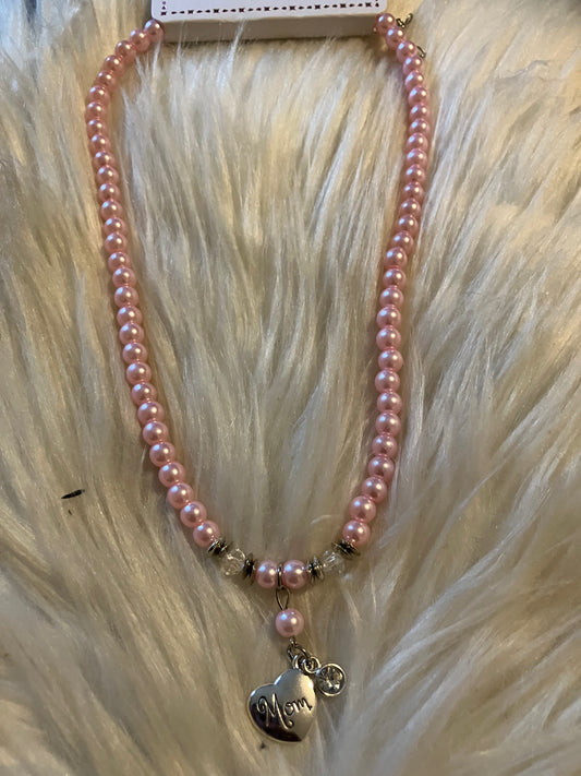 Pink pearl mom