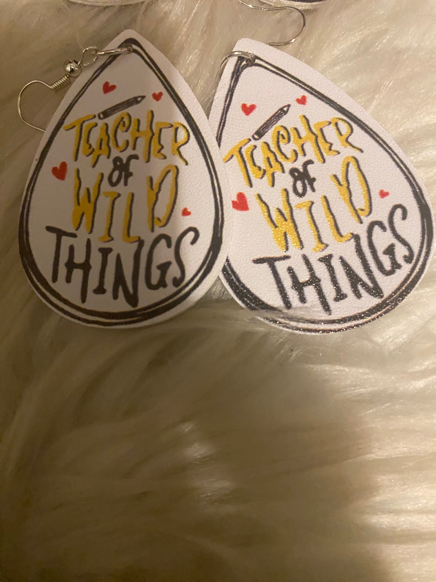 Teacher earrings